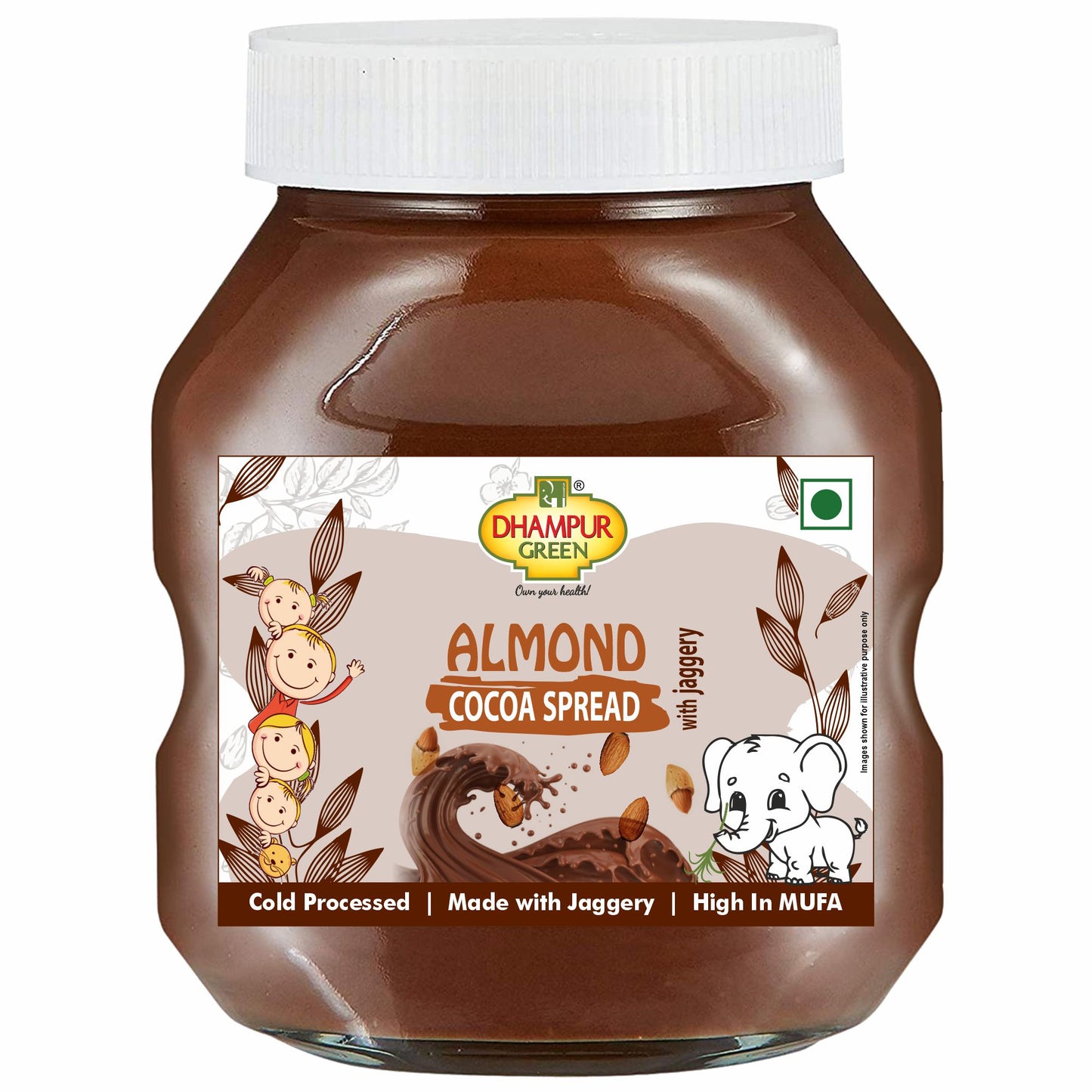 
                  
                    Almond Cocoa Spread with jaggery 300g
                  
                