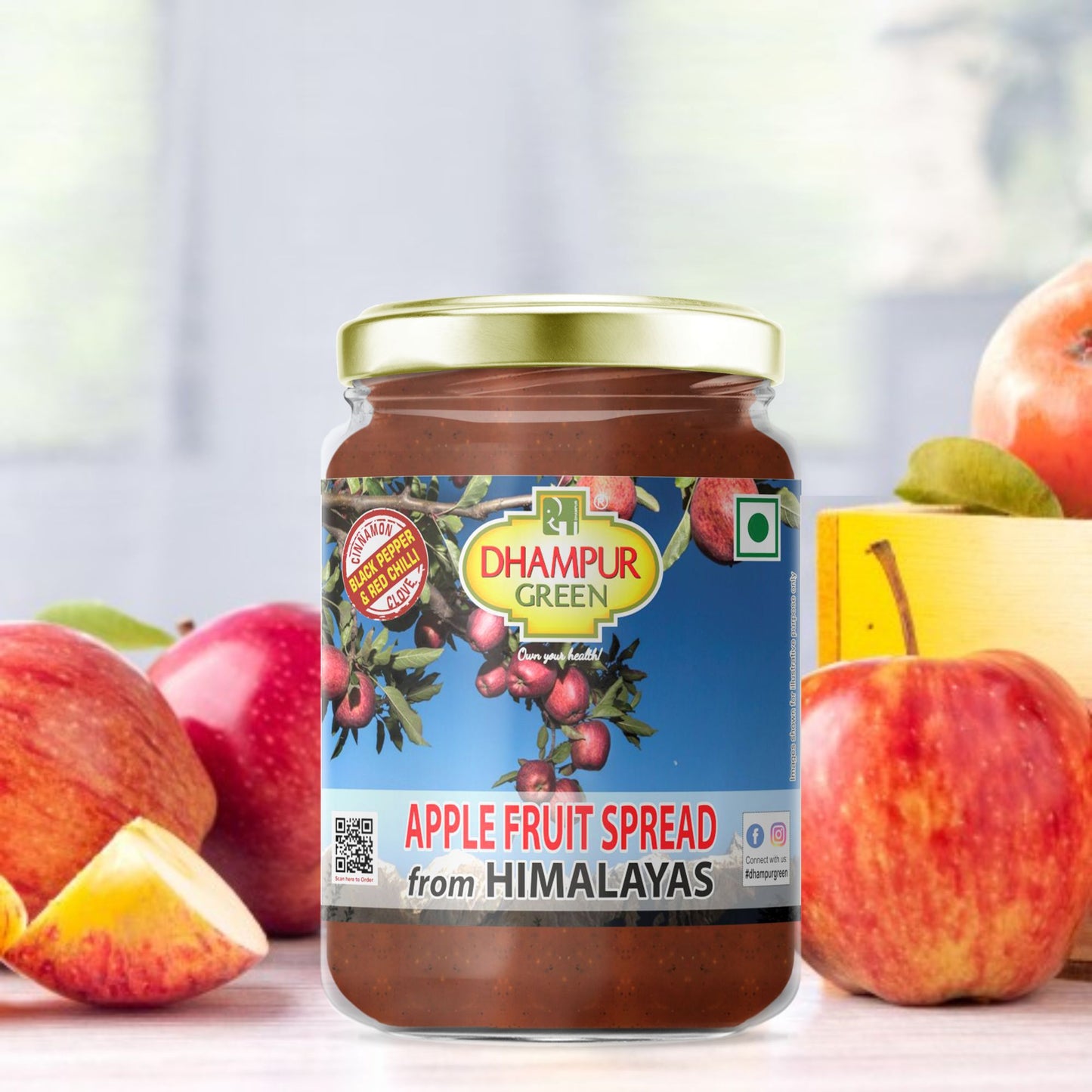 
                  
                    Spiced Apple Fruit Spread from Himalayas 300g
                  
                