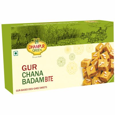 Gur Chana Badam Bite
