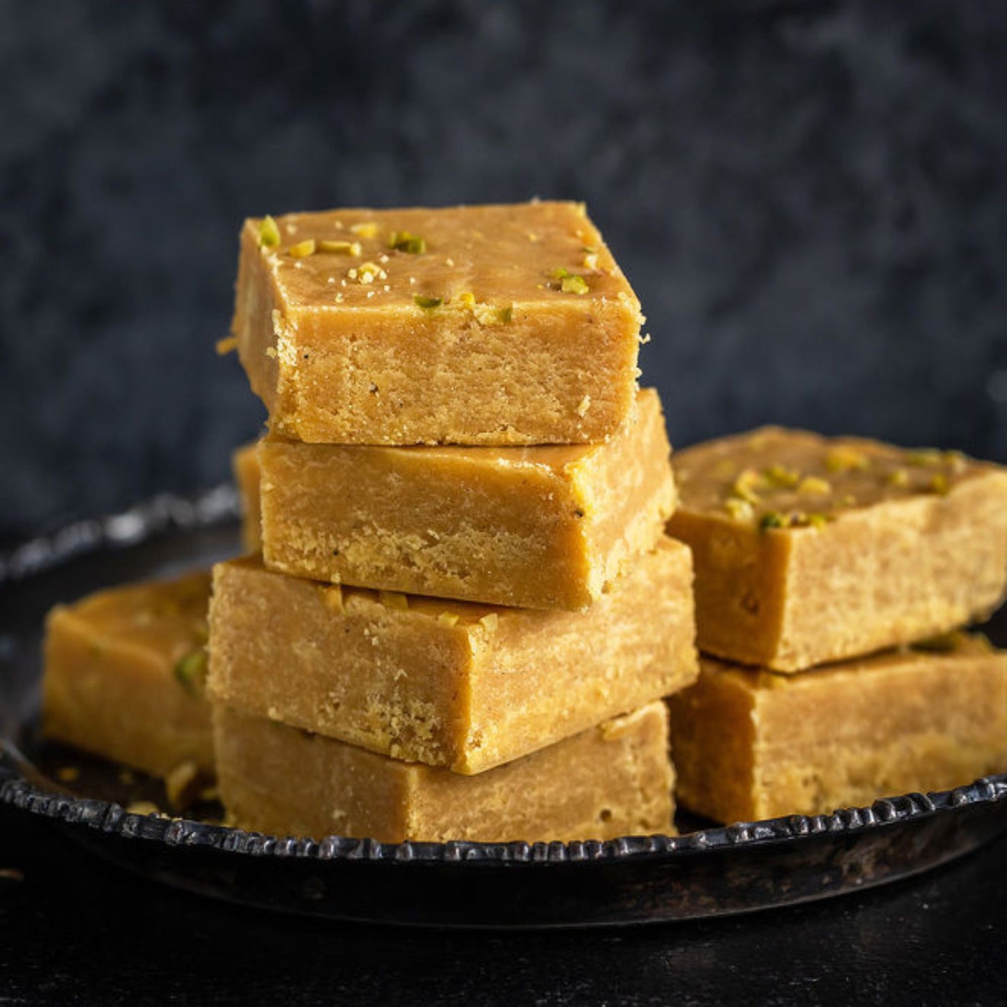 
                  
                    Gur Besan Burfi
                  
                