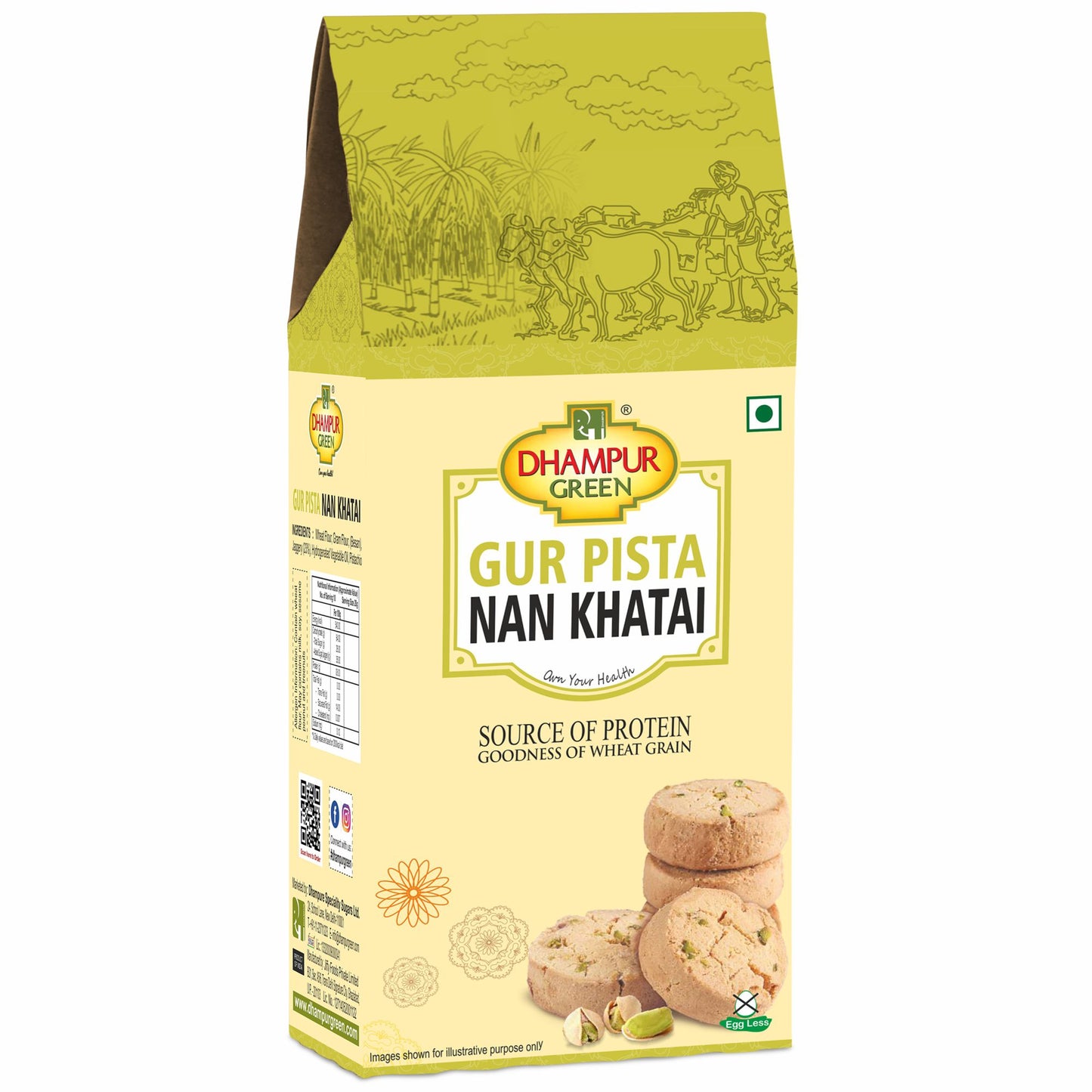 
                  
                    Gur Pista Nan-Khatai 200g
                  
                