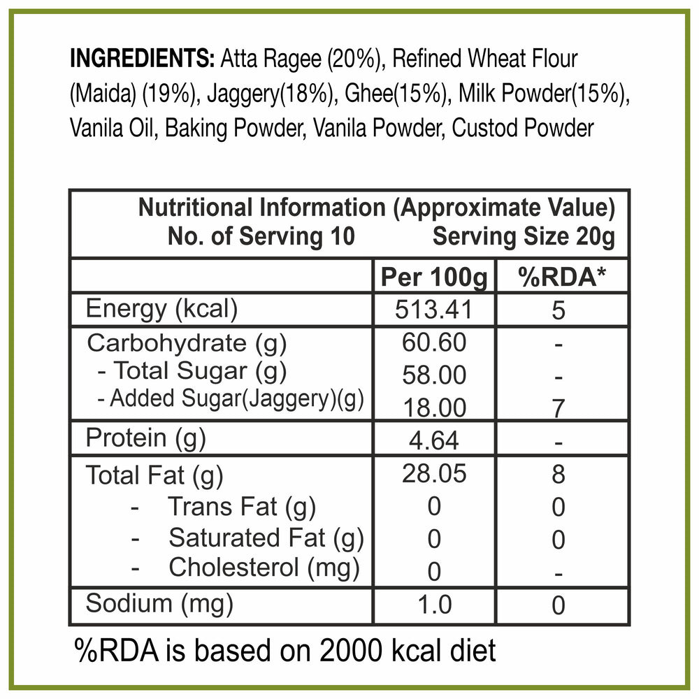 
                  
                    Gur Ragi Cake Rusk 200gm
                  
                