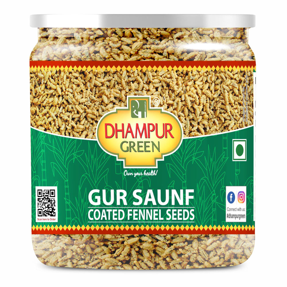 
                  
                    Dhampur Green Mouth Freshener Gur Saunf & Gur Gulkand, 750g Combo Pack
                  
                