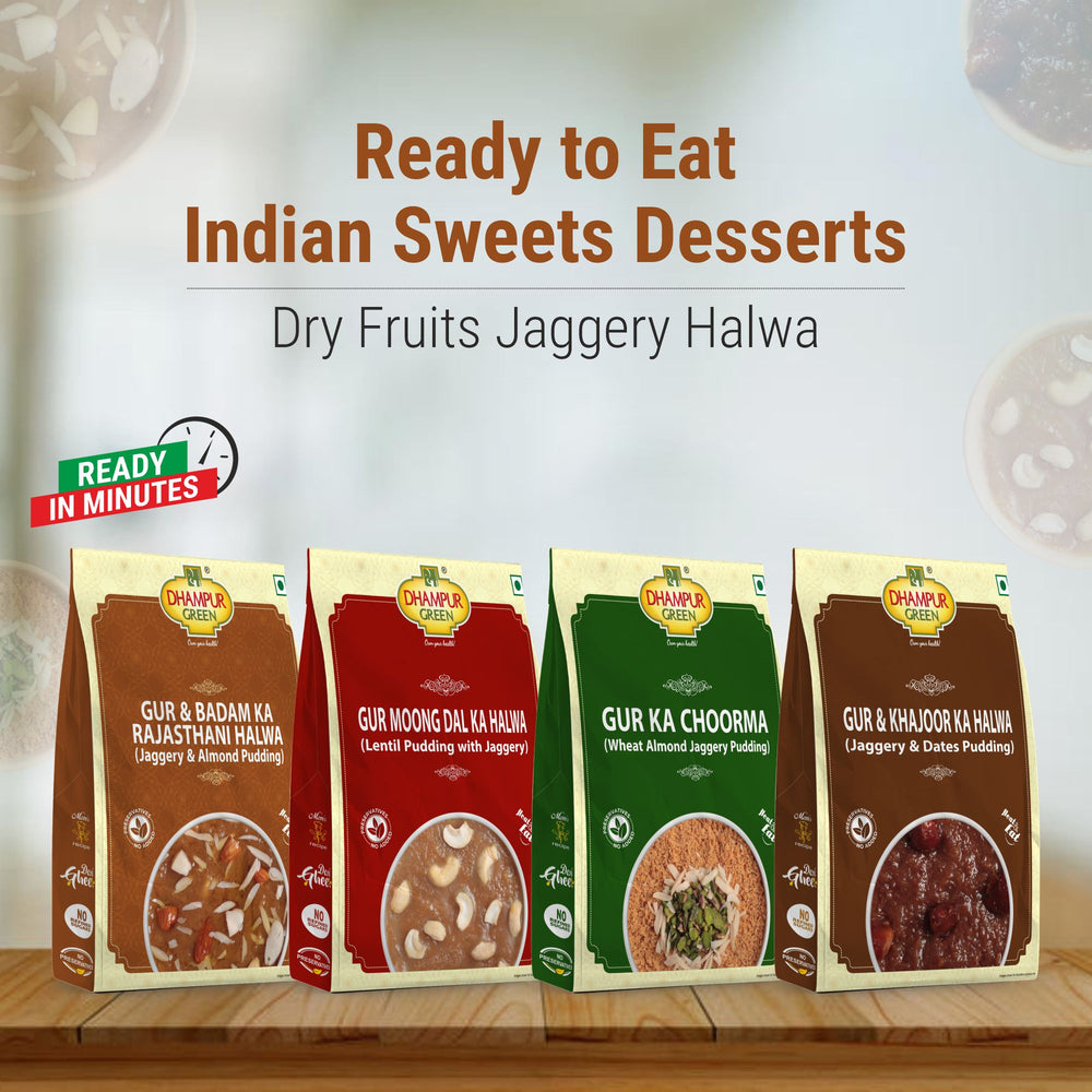 
                  
                    Gur Moong Dal ka Halwa 300g
                  
                