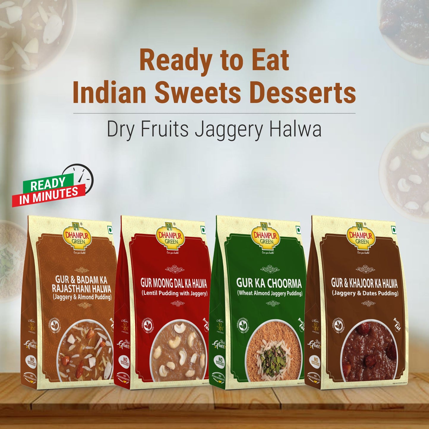 
                  
                    Gur Moong Dal ka Halwa 300g
                  
                