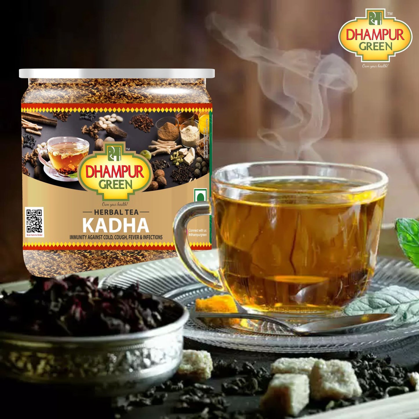 
                  
                    Herbal Tea Kadha Immunity Against Cold, Cough, Fever & Infection 250g
                  
                