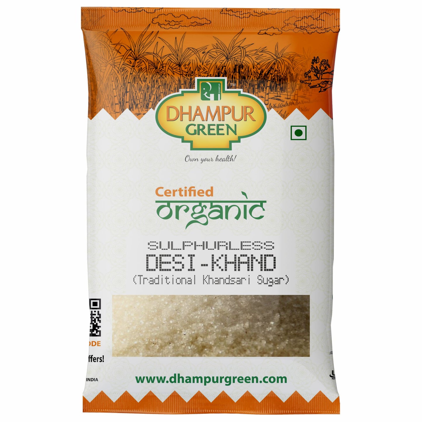 
                  
                    Organic Desi Khand (Sulphurless) 800gm
                  
                