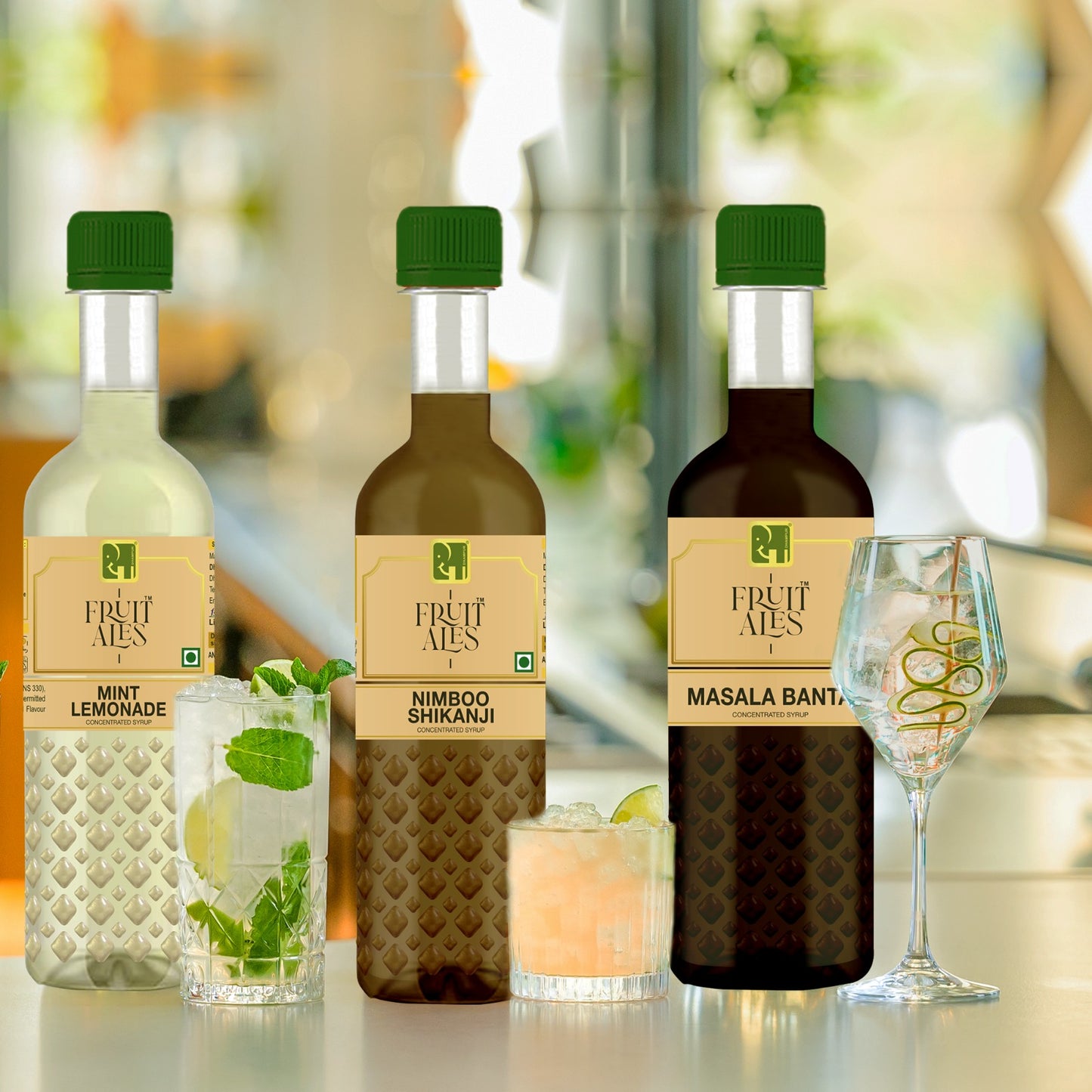 
                  
                    Fruitales Nimboo Shikanji ,Mint lemonade Syrup, Masala Banta Syrup (3x300ml)
                  
                
